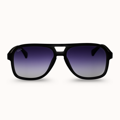 Cruz - Unisex Aviator Sunglasses – Polarized Hair-Friendly: Tortoise