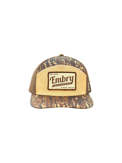 Brown Ranch 7 Panel "Retro"