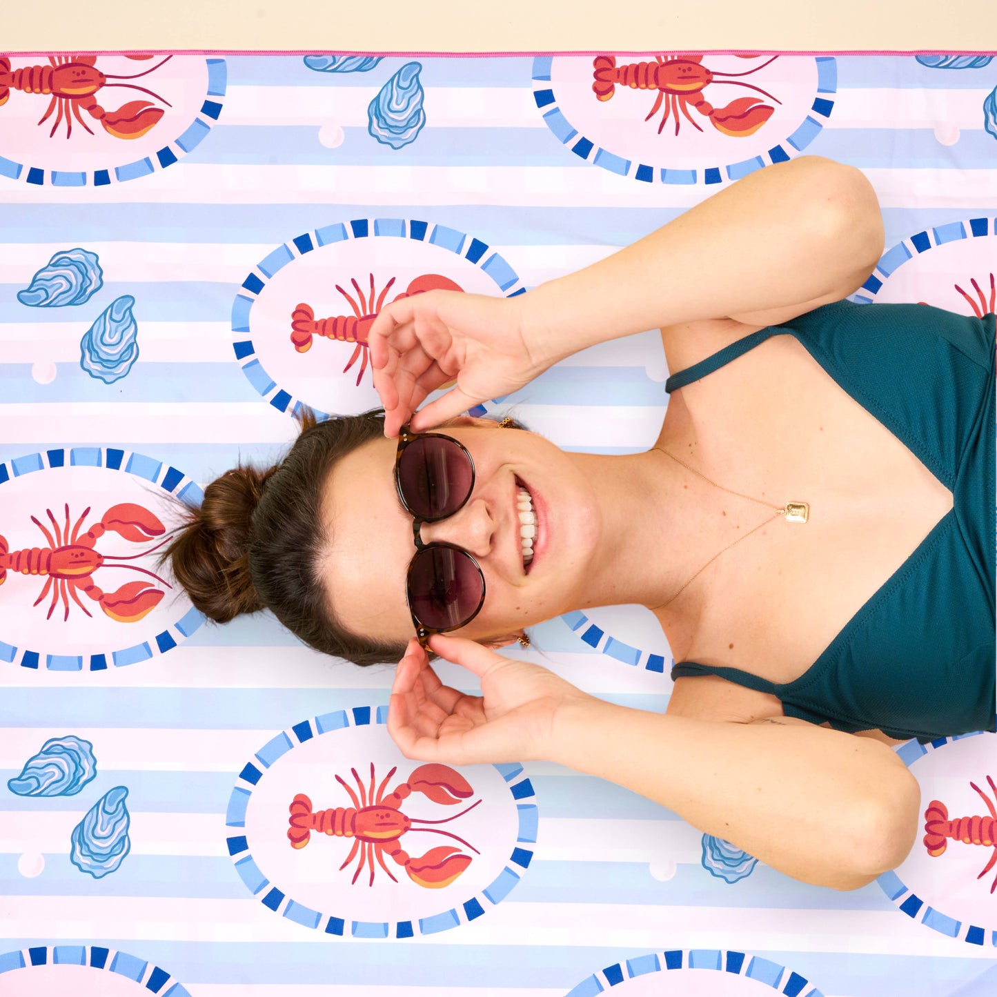 XL Quick-Dry Beach Towel–Harbor House