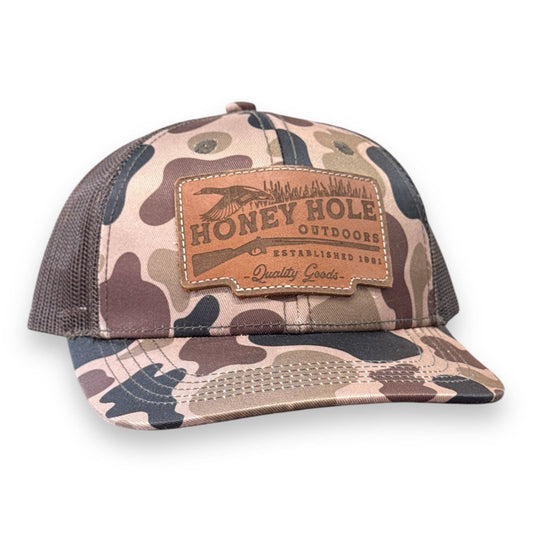 Youth Snapback -  Leather Duck Shotty