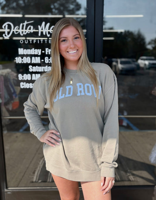 Old Row Pigment Dyed Crewnecks 2.0 - Grey