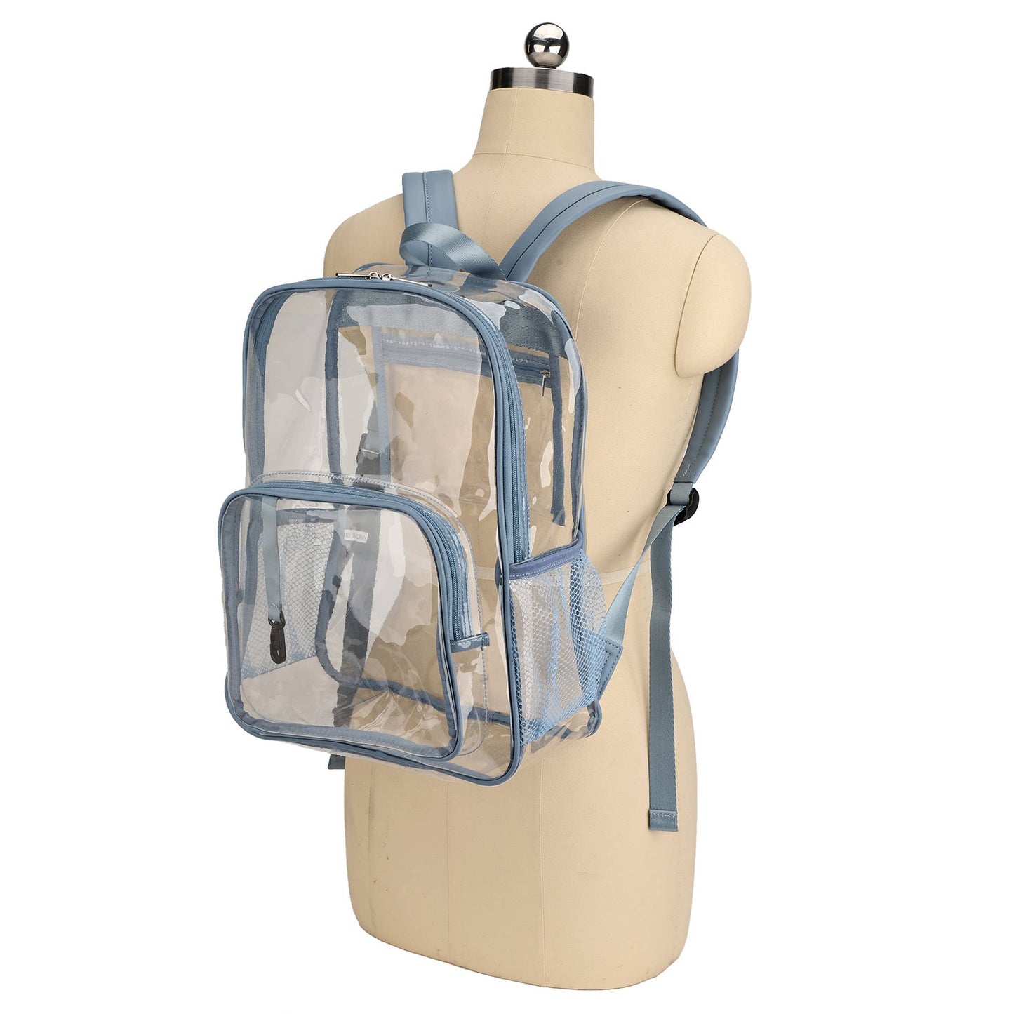 MARISSA CLEAR BACKPACK: BUTTERMILK