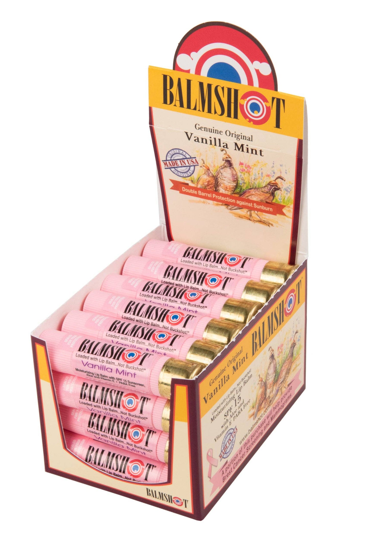 Pure Pink Vanilla Mint Lip Balm