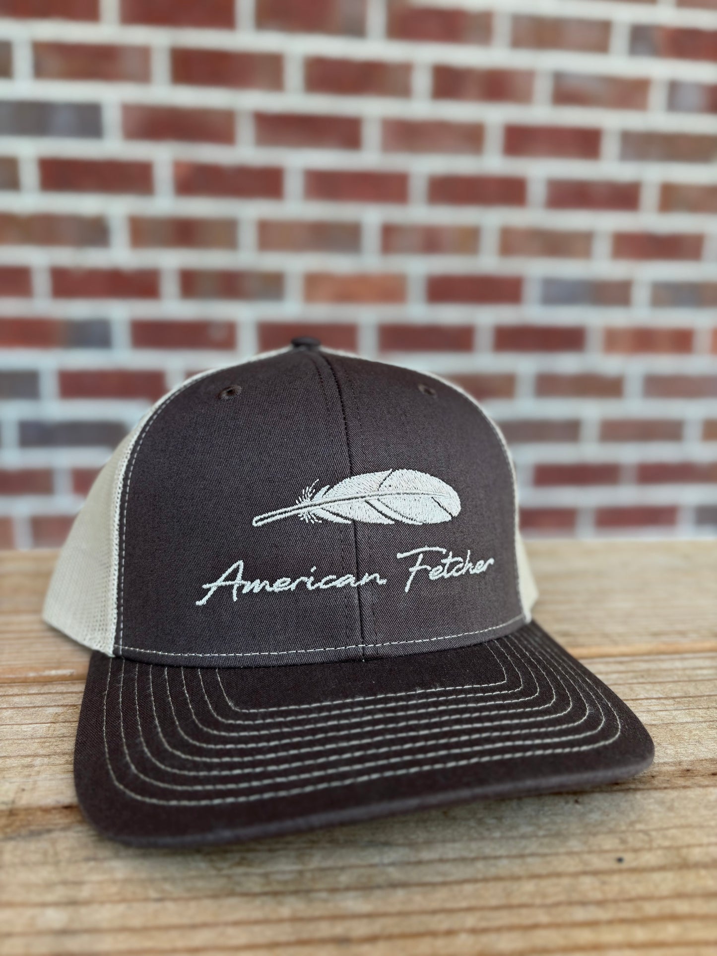 Brown/Khaki Feather
