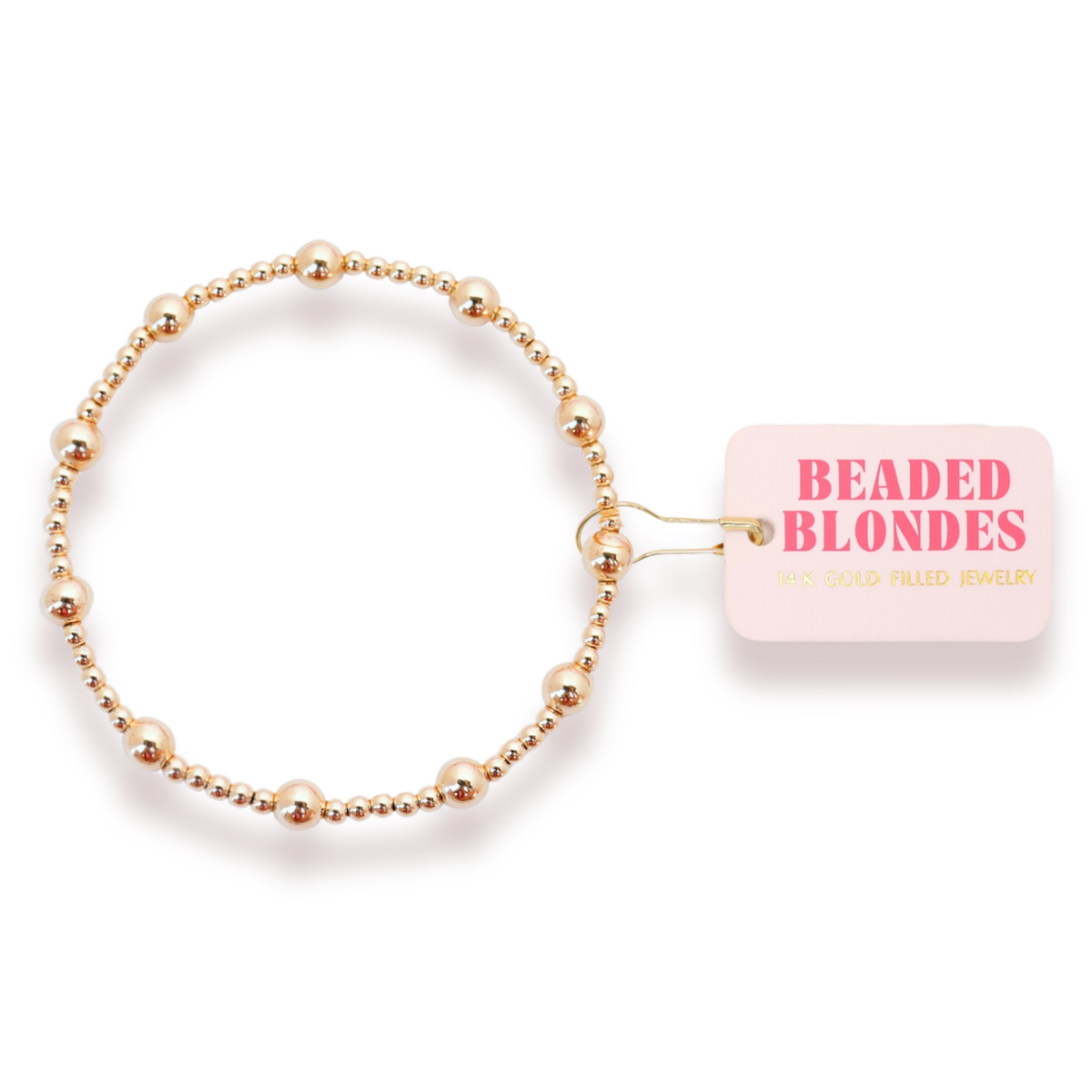 Lively Bracelet in Gold: Extended 7.25 inch