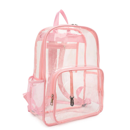 MARISSA CLEAR BACKPACK: BUTTERMILK