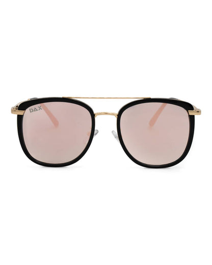 Ivy - Women's Oversized Square Sunglasses: BLACK