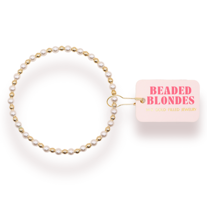 Luci Beaded Bracelet: Standard 6.75 inch