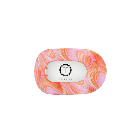 TELETIE Just Keep Swimming | Small | Flat Round Hair Clip