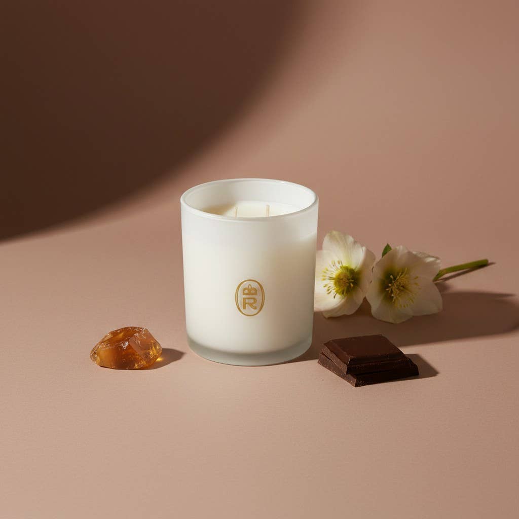 14 oz Boxed Glass Candle: Orleans Tea