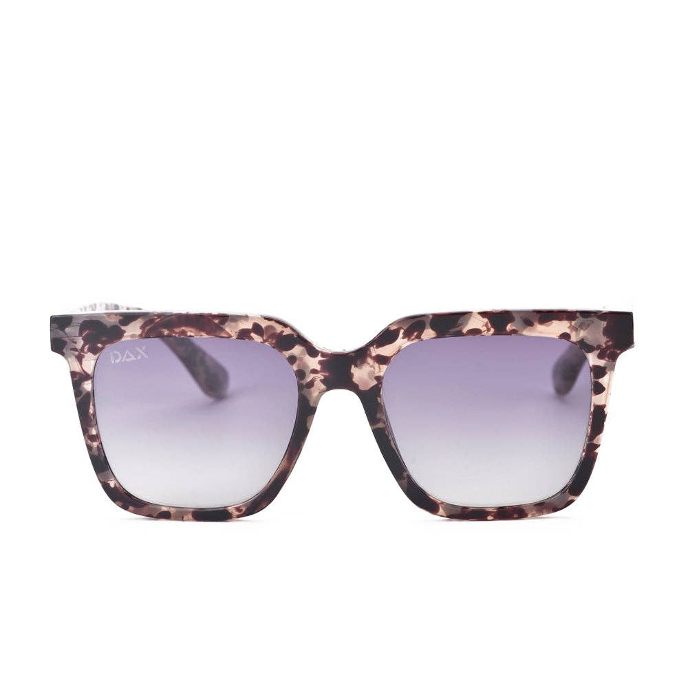 Dani- Women’s Square Sunglasses – Oversized Fall Line: Brown Cheetah