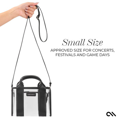 Case-Mate Clear Stadium Bag: Something Navy Twilly