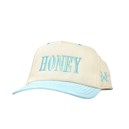 MHC HONEY Trucker Hat: Camo/ Natural Otto