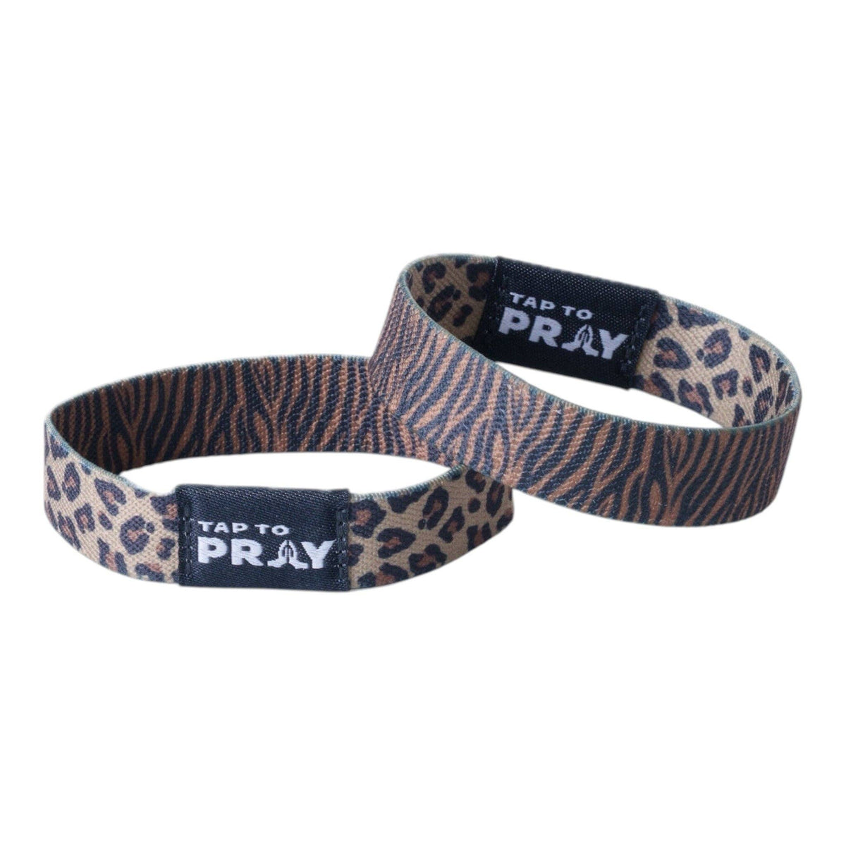 Tap To Pray® Wristband – Safari Leopard