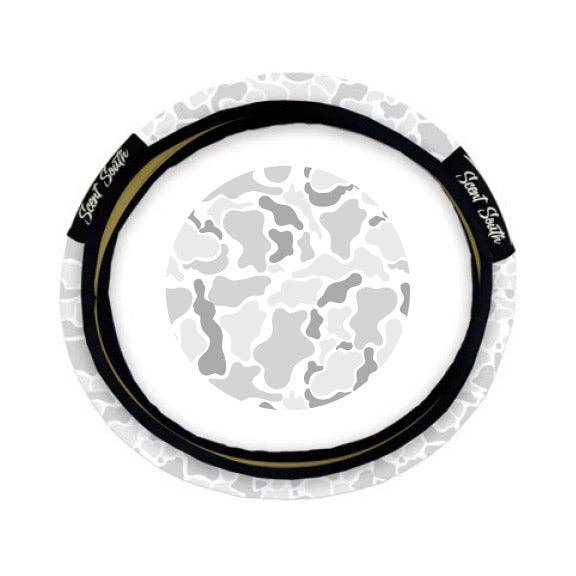 Scent South Steering wheel cover- Ice Camo
