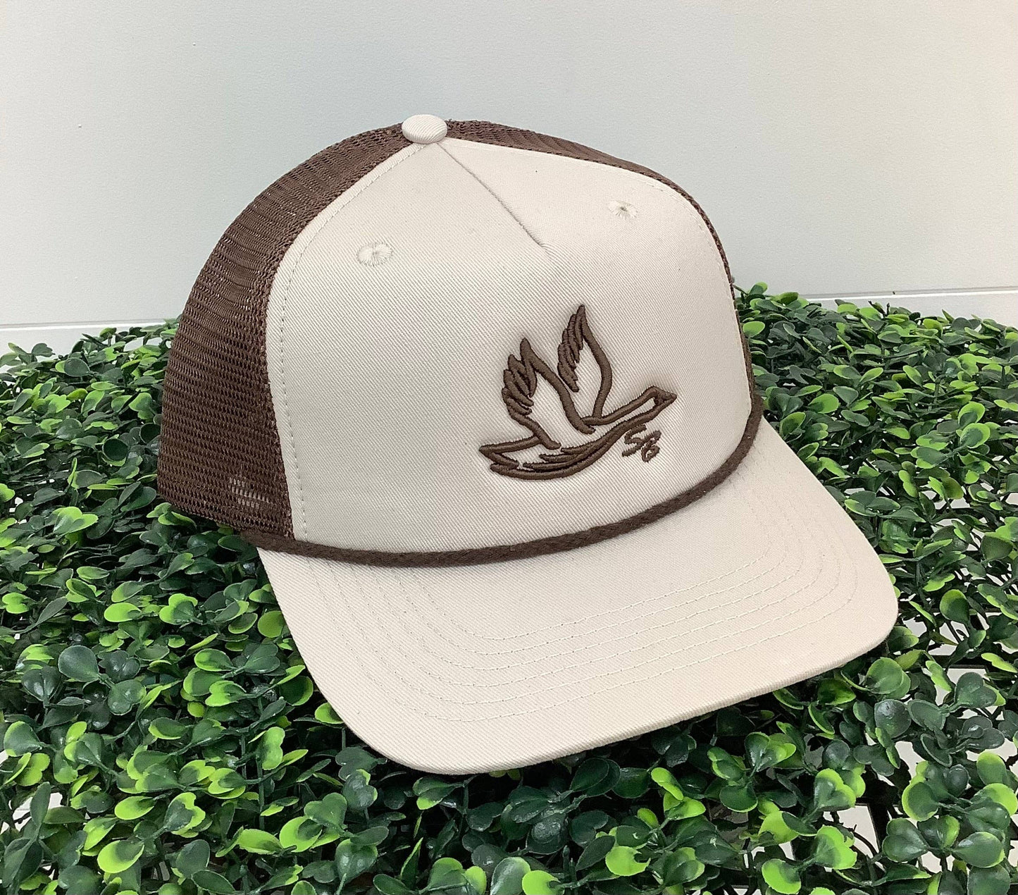Prep Goose Sb  Hat: Ghost Vein Camo 7 Panel