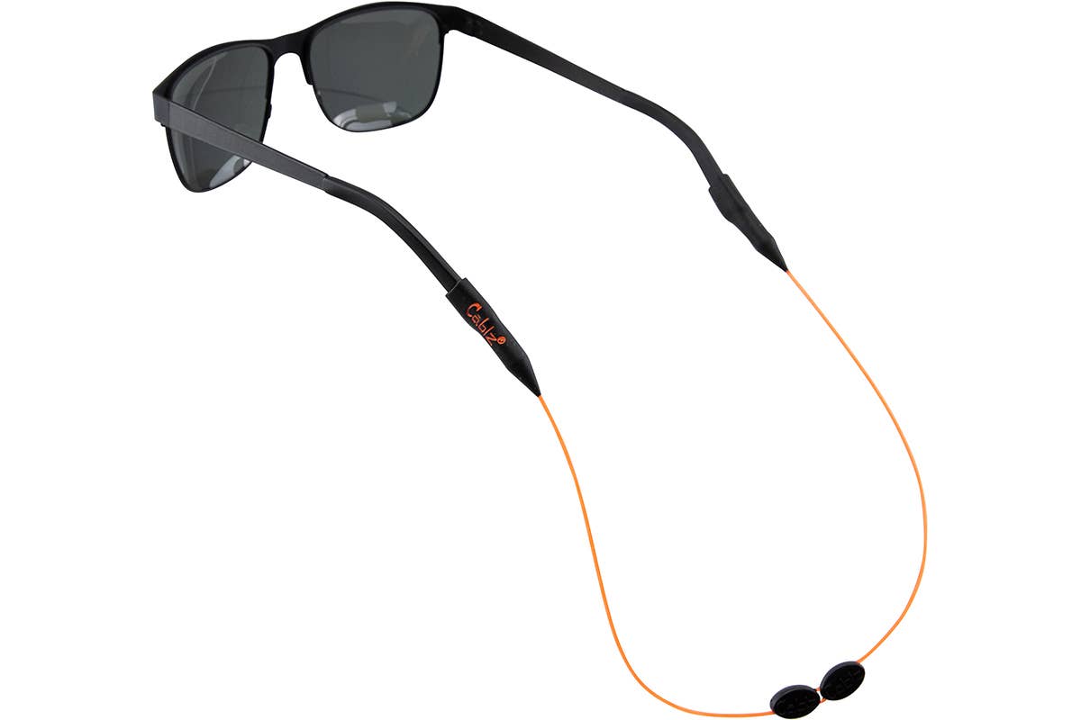 Cablz Monoz Adjustable Zipz -MonozO: Flourescent Orange Mono / 14"