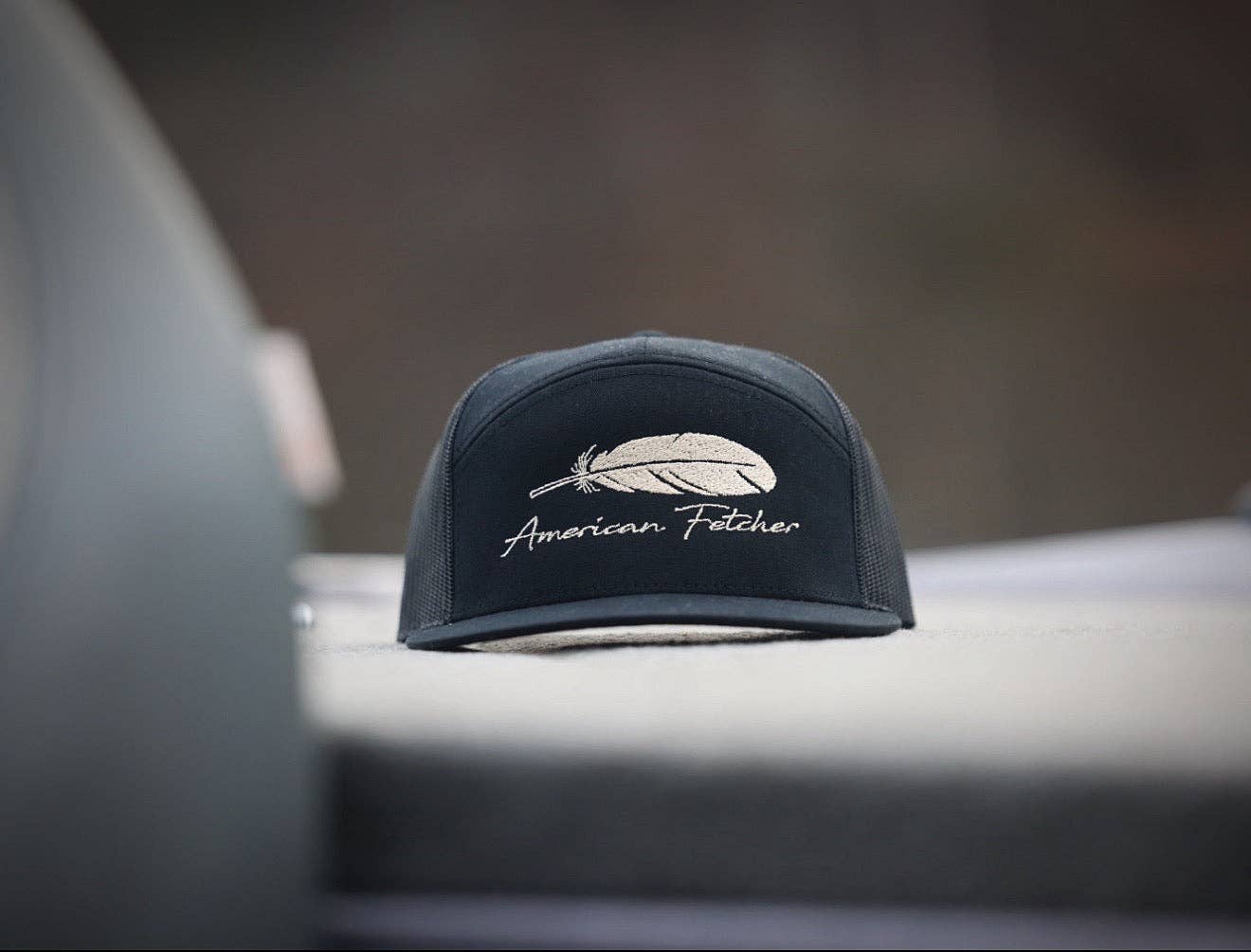 The Feather - 7 Panel All Black