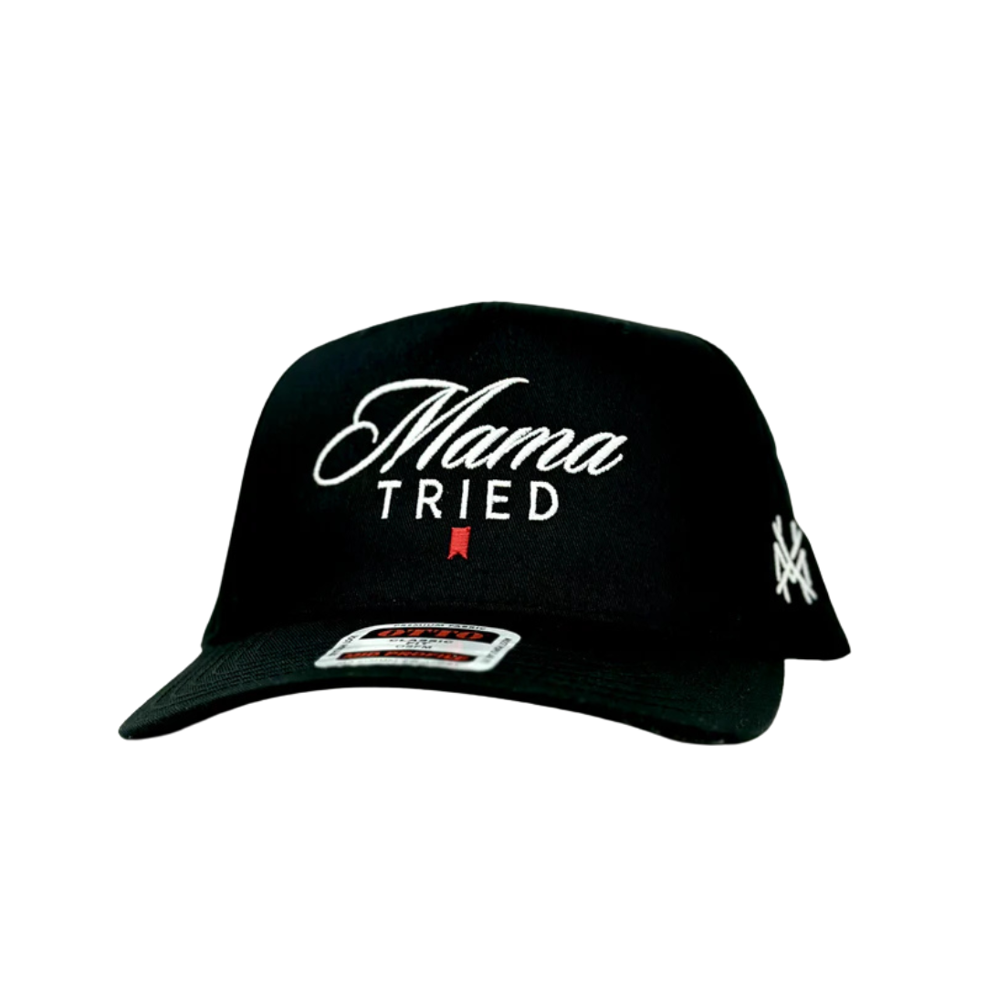 MHC Mama Tried Ultra Trucker Hat: Mossy Oak Breakup Country/Natural Otto