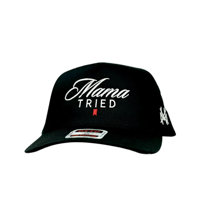 MHC Mama Tried Ultra Trucker Hat: Mossy Oak Breakup Country/Natural Otto