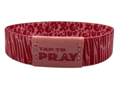 Tap To Pray™ Wristbands - Safari Rose: Medium