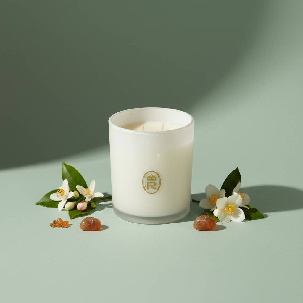 14 oz Boxed Glass Candle: Autumn