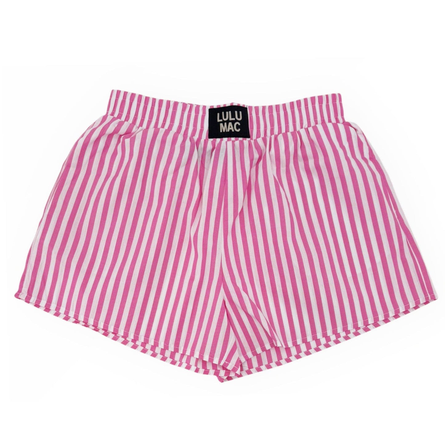 BXST- PINK STRIPED BOXER SHORT: PINK