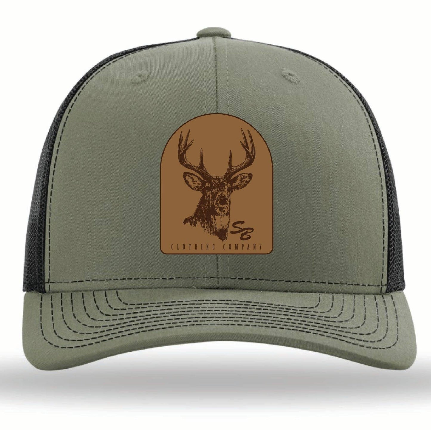 Speckle Bellies Buck AS Patch: Heather Grey/White Rope 112