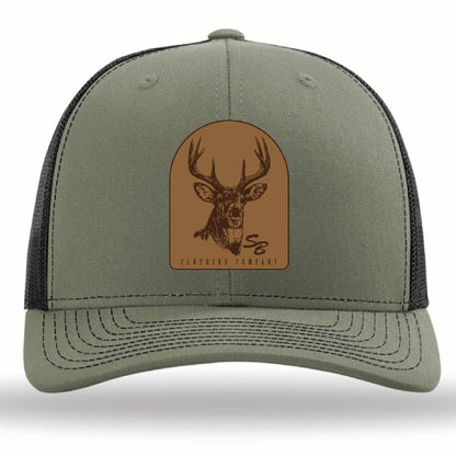 Speckle Bellies Buck AS Patch: Heather Grey/White Rope 112
