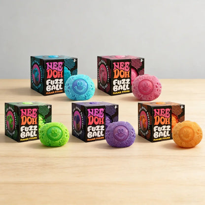  Fuzz Ball Blind Box Cute Smiley Face Flower Shape 