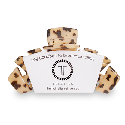 Classic Hair Clip | Large | Blonde Tortoise