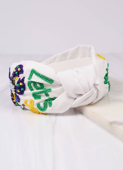 Let's Get Cray Headband WHITE: Default