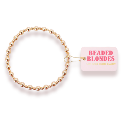 Katy Bracelet in Gold: Petite 6.25 inch