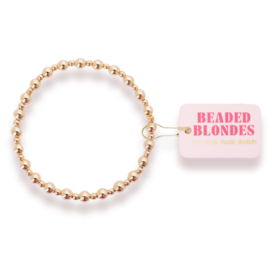 Katy Bracelet in Gold: Petite 6.25 inch