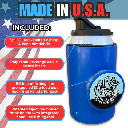 Original Chill-N-Reel: Spill Guard Included