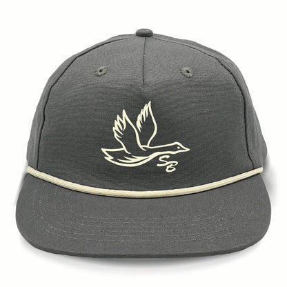 Prep Goose Sb  Hat: Foggy Marsh Vein Camo 7 Panel