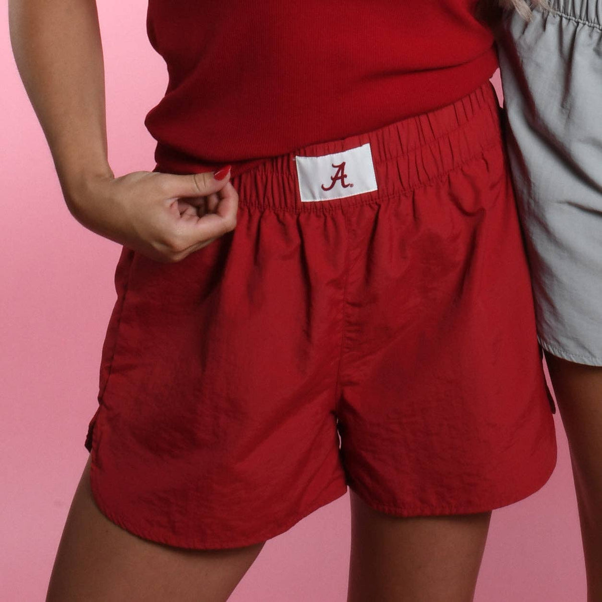 LULU MAC ALABAMA SHORT- CRIMSON