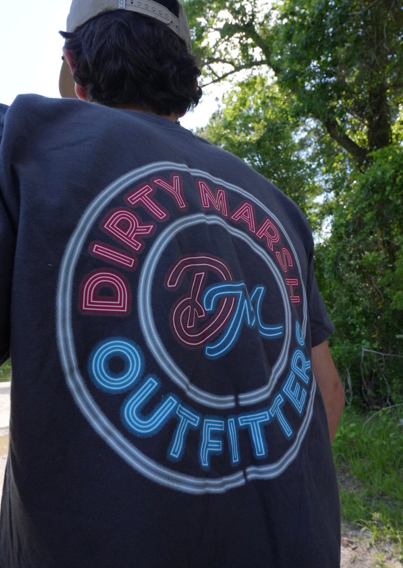 Dirty Marsh “Circle Neon” - Black
