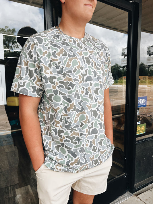 Local Boy Outfitters S/S Heather Blend Crew Neck