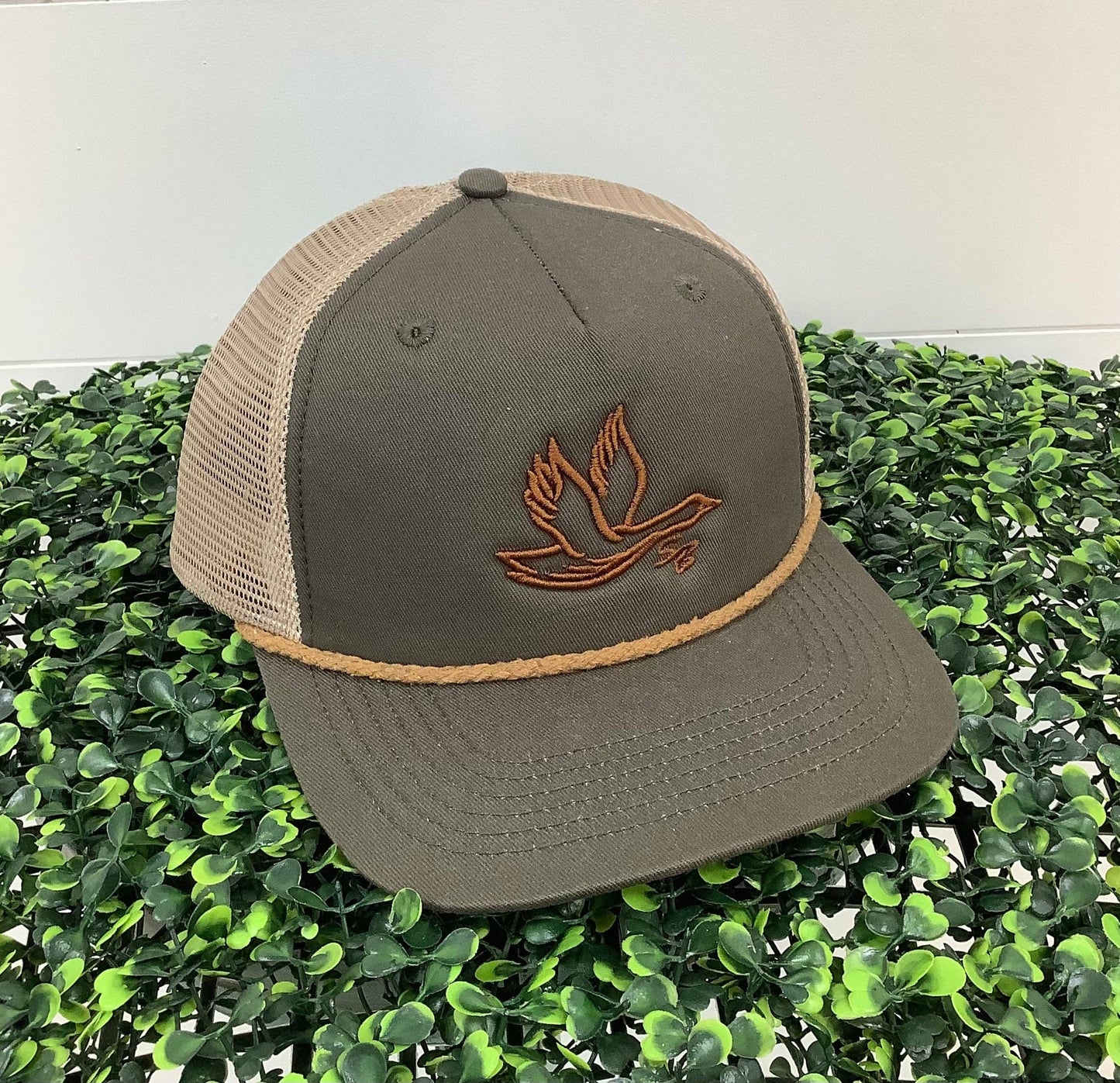 Prep Goose Sb  Hat: Foggy Marsh Vein Camo 7 Panel