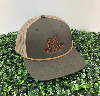 Prep Goose Sb  Hat: Foggy Marsh Vein Camo 7 Panel