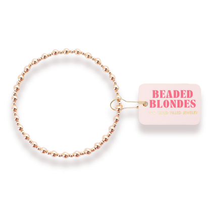 Mini Katy Bracelet in Gold: Standard 6.75 inch