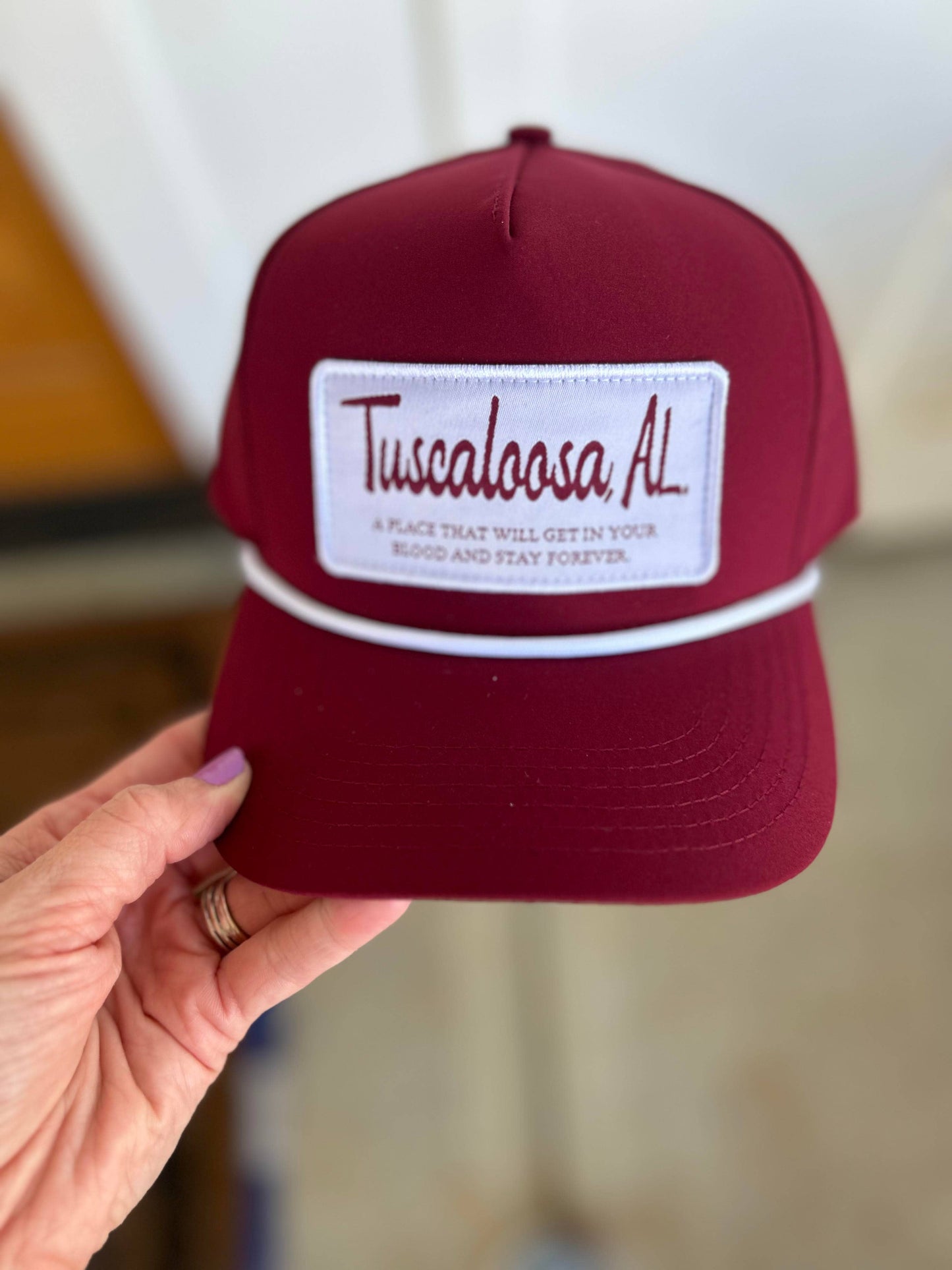 Youth Tuscaloosa, AL Patch Hat with Rope