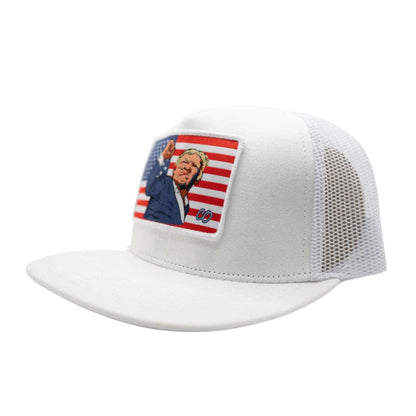 LIMITED EDITION Patriot Trump Hat: White