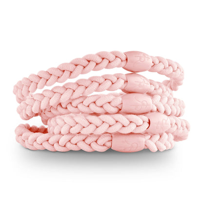 Cutie Bands (Elastic Hair Ties): Braided Light Multi