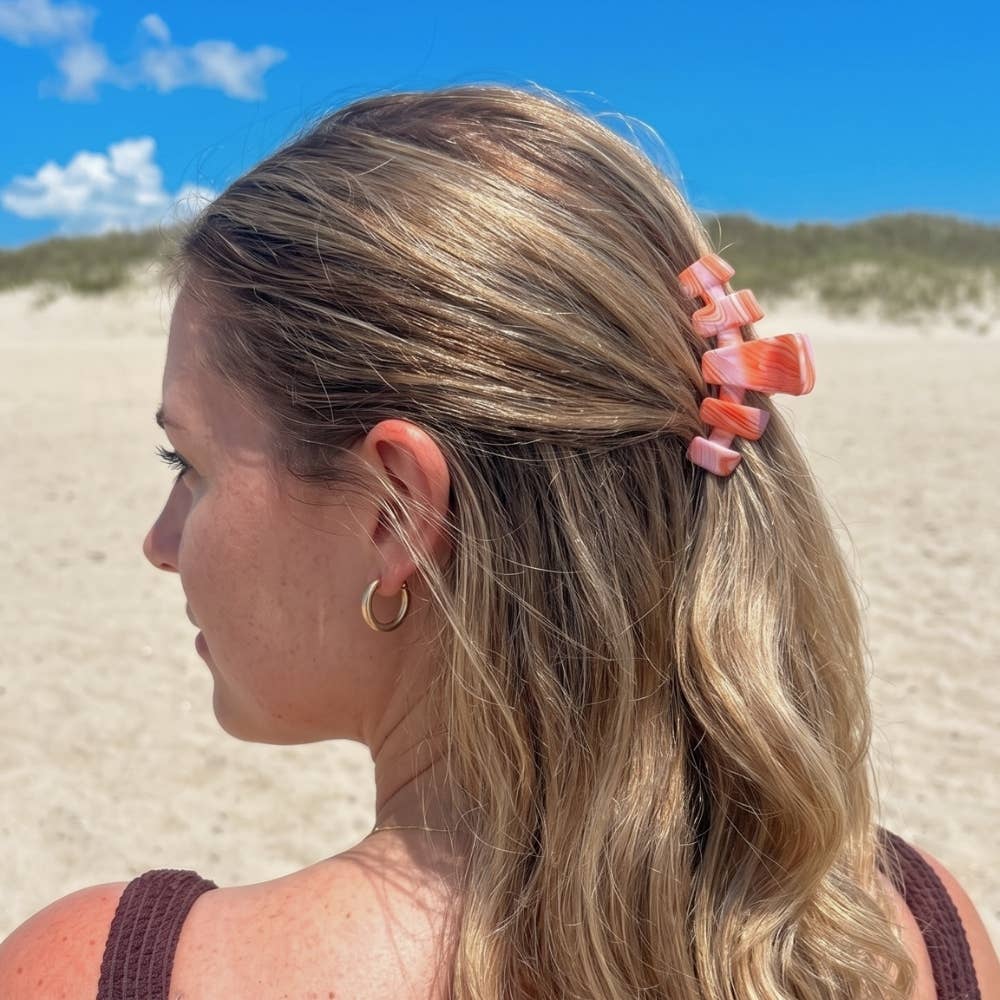 TELETIE Classic | Just Keep Swimming | Medium Hair Clip