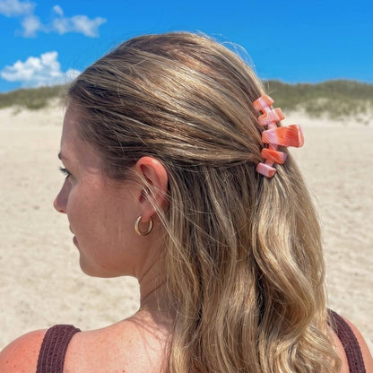 TELETIE Classic | Just Keep Swimming | Medium Hair Clip