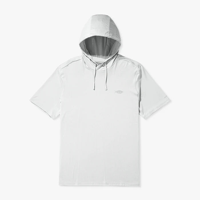 AFTCO - Samurai SS Hooded - Oyster Gray Heather