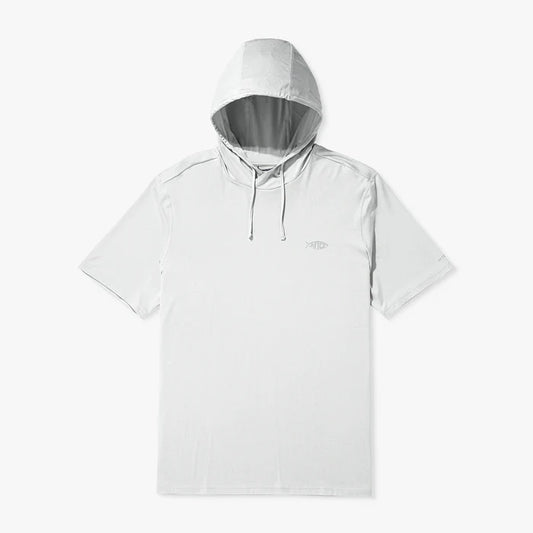AFTCO - Samurai SS Hooded - Oyster Gray Heather