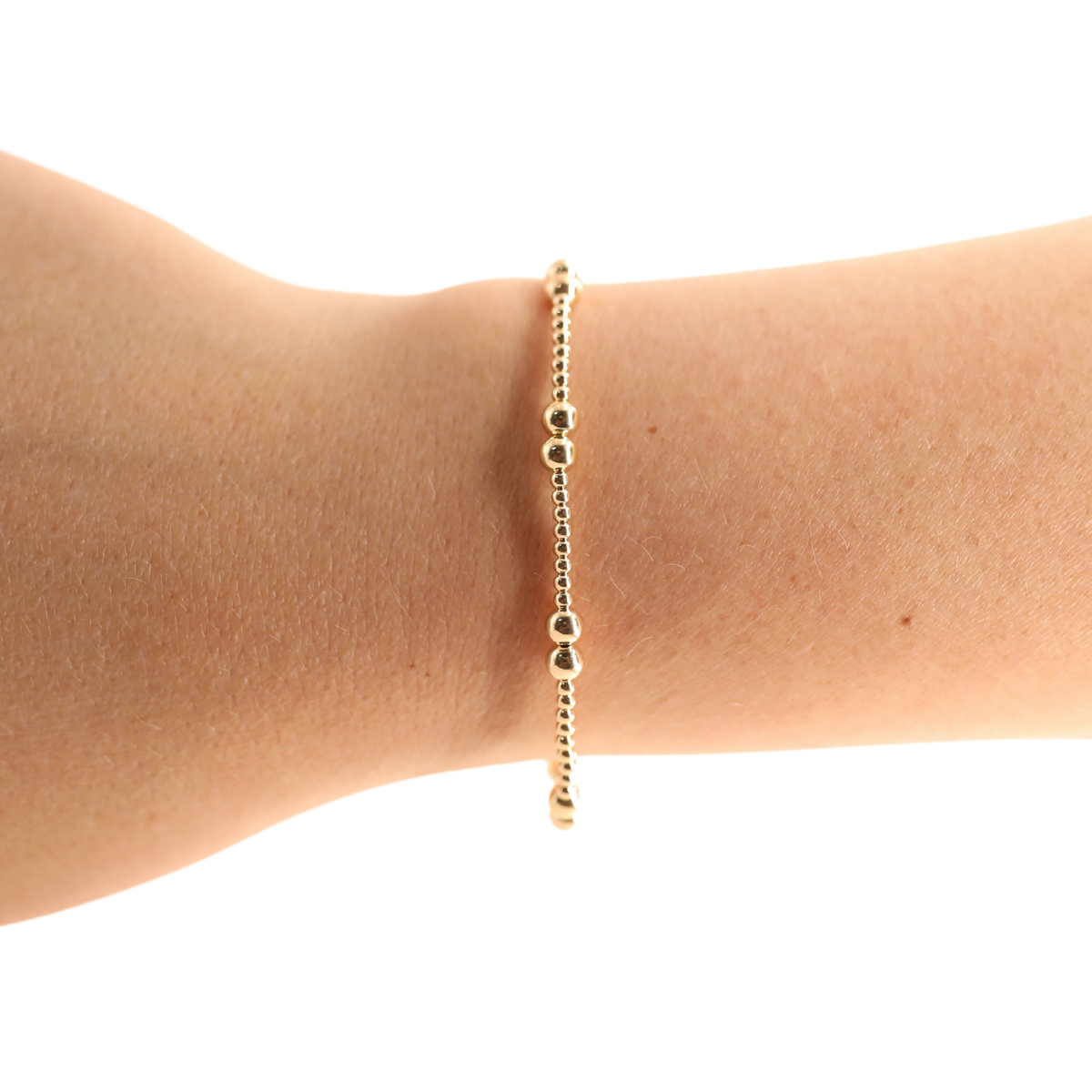 Leah Bracelet in Gold: Standard 6.75 inch